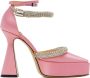 MACH & MACH Pink Kimberly Platform Heels - Thumbnail 1