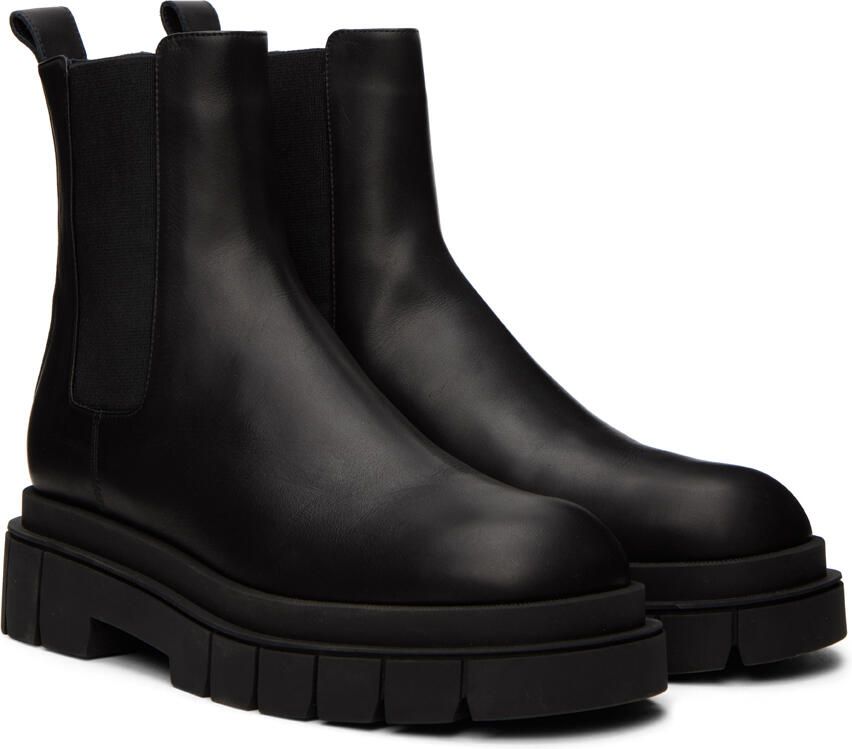 Mackage Black Storm Chelsea Boots - Picture 3