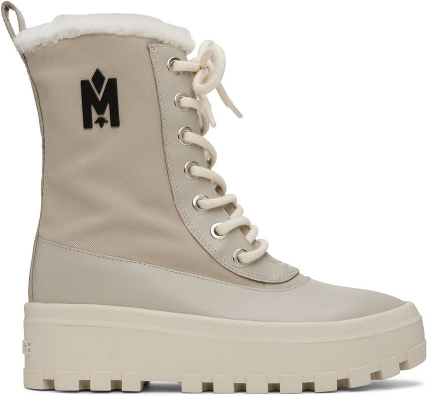 Mackage Taupe Hero Boots