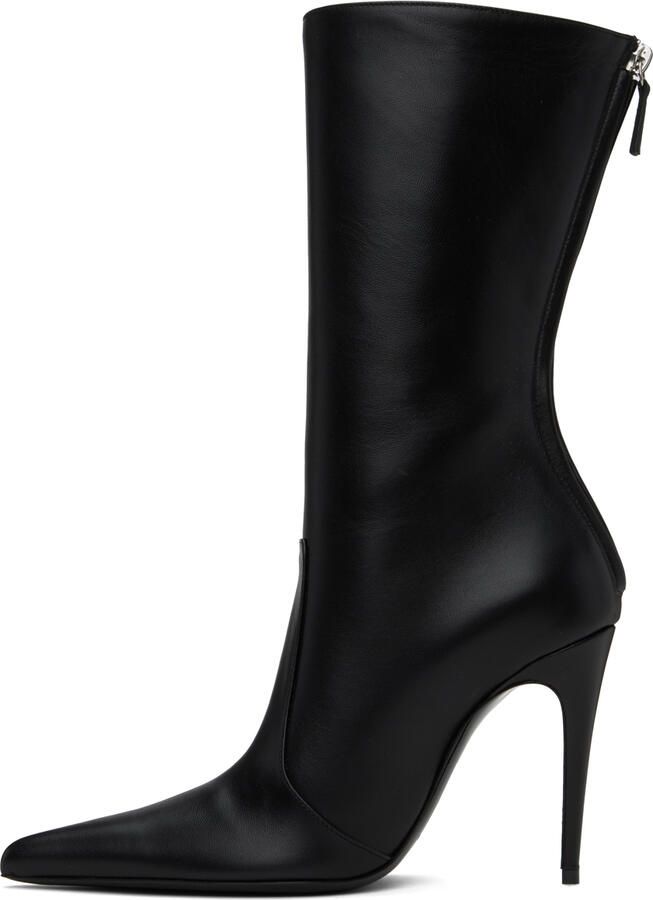 Magda Butrym Black Sharp Boots