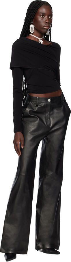 Magda Butrym Black Sharp Boots - Picture 4