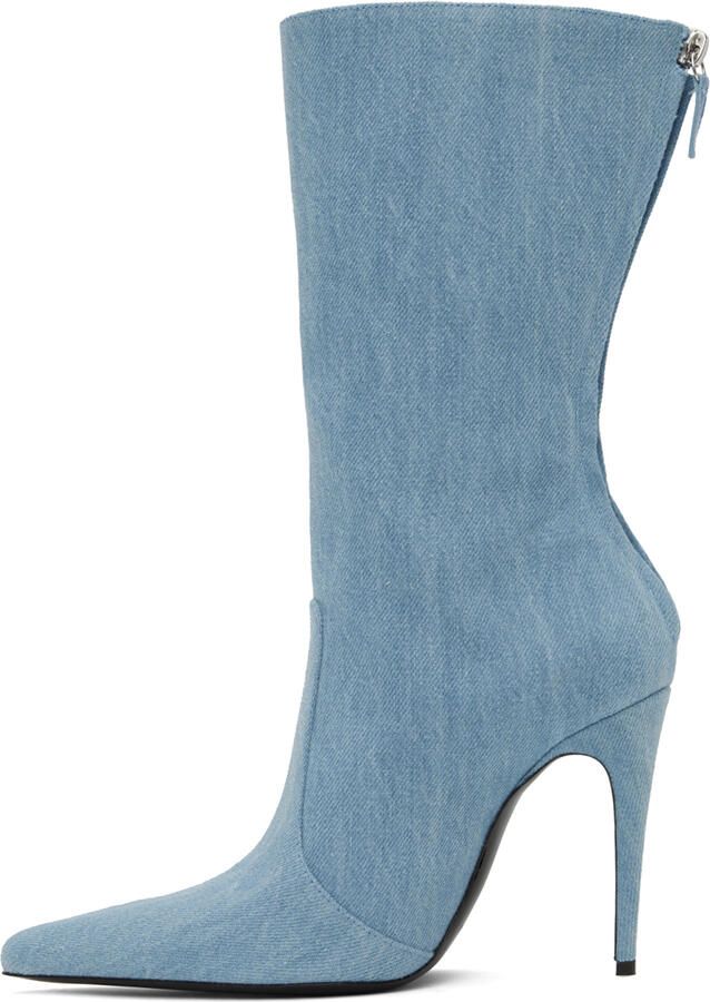 Magda Butrym Blue Sharp Boots