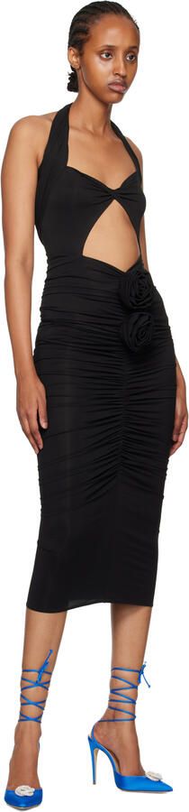 Magda Butrym Blue Wrap Heels - Picture 5