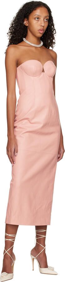 Magda Butrym Off-White Wrap Heels - Picture 5