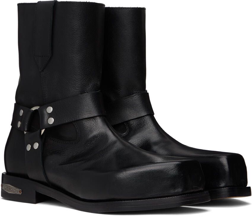 Magliano Black Monster Biker Boots - Picture 3