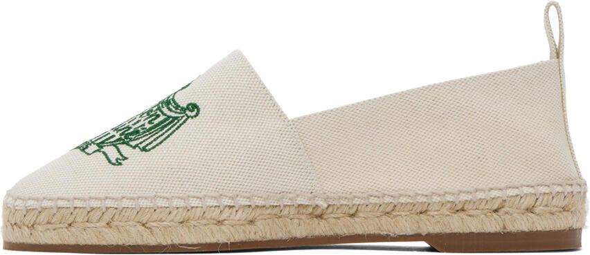 Maison Kitsuné Off-White Olympia Le-Tan Crest Espadrilles - Picture 3