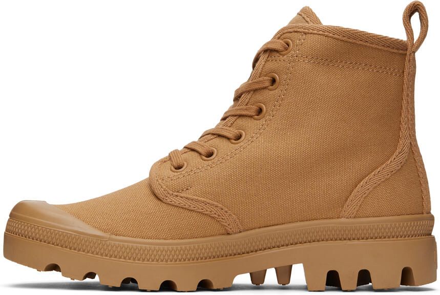 Maison Kitsuné Tan Palladium Edition Pallabrousse Sneakers - Picture 3