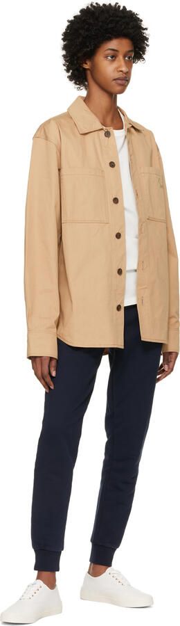 Maison Kitsuné White Canvas Laced Sneakers - Picture 7