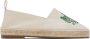 Maison Kitsuné Off-White Olympia Le-Tan Crest Espadrilles - Thumbnail 1