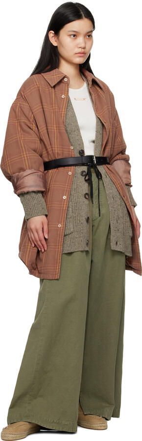 Maison Margiela Beige Embroidered Espadrilles - Picture 4