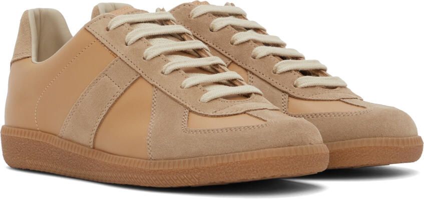 Maison Margiela Beige Replica Sneakers - Picture 2
