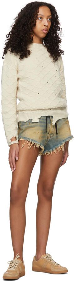 Maison Margiela Beige Replica Sneakers - Picture 4