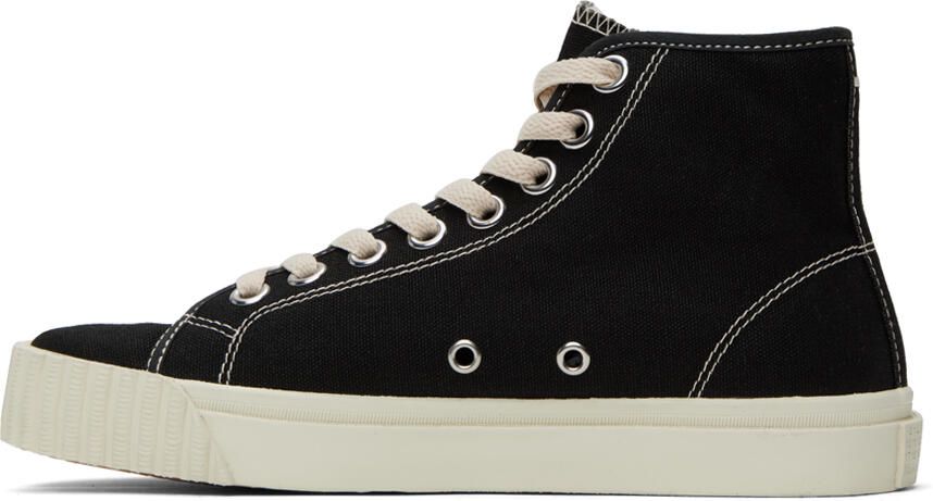 Maison Margiela Black & White Tabi Sneakers - Picture 3