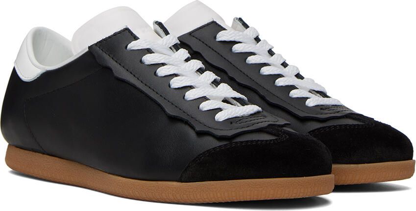 Maison Margiela Black Featherlight Sneakers - Picture 2