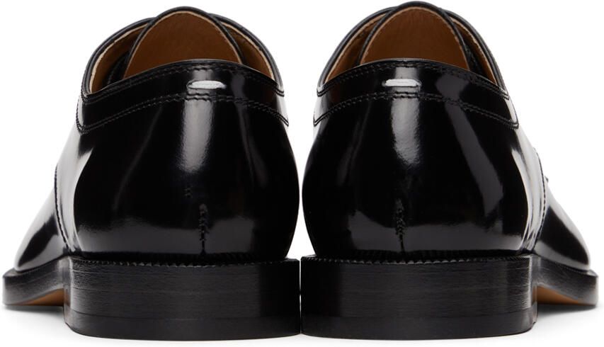 Maison Margiela Black Patent Tabi Lace-Up Derbys - Picture 2