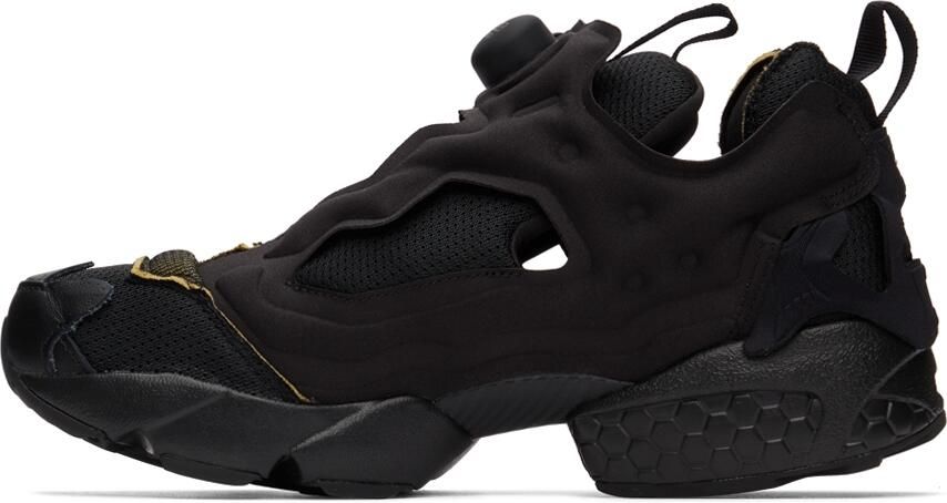 Maison Margiela Black Reebok Classics Edition Instapump Fury Memory Of Sneakers - Picture 3