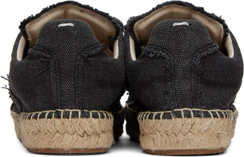 Maison Margiela Black Replica Espadrilles