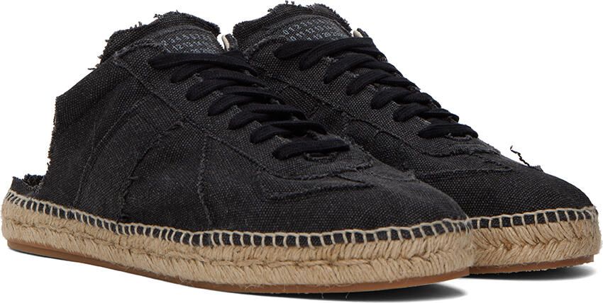 Maison Margiela Black Replica Espadrilles - Picture 2