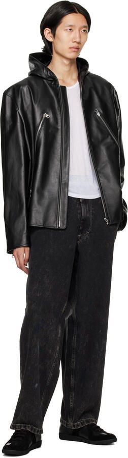 Maison Margiela Black Replica Sneakers - Picture 5