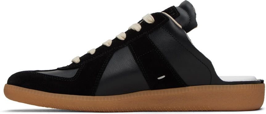 Maison Margiela Black Replica Sneakers - Picture 3