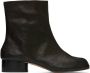 Maison Margiela Black Tabi Boots - Thumbnail 1