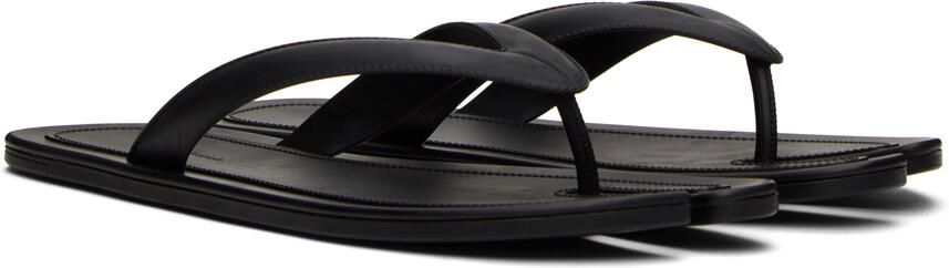Maison Margiela Black Tabi Flip Flops - Picture 3