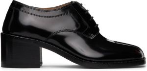 Maison Margiela Black Tabi Lace-Up Heels