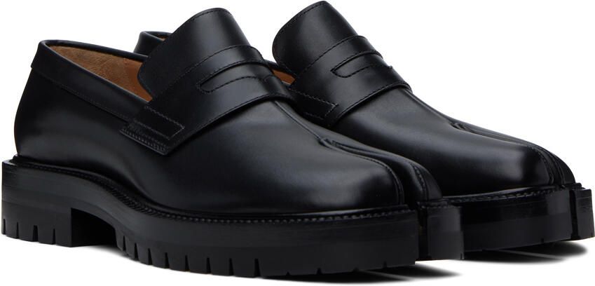 Maison Margiela Black Tabi Loafers - Picture 2