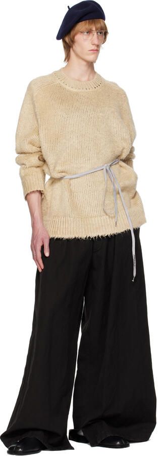 Maison Margiela Black Tabi Monk Sandals - Picture 4