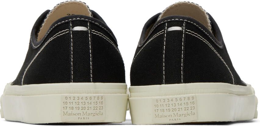 Maison Margiela Black Tabi Sneakers