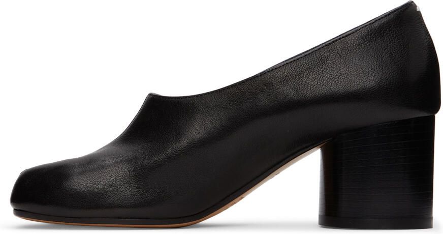 Maison Margiela Black Vintage Soft Tabi Heels - Picture 3