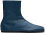 Maison Margiela Blue Tabi Boots - Thumbnail 1