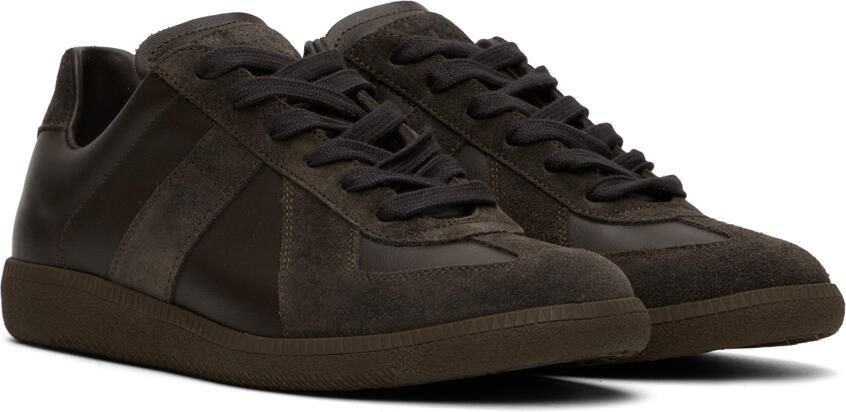 Maison Margiela Brown Replica Sneakers - Picture 2