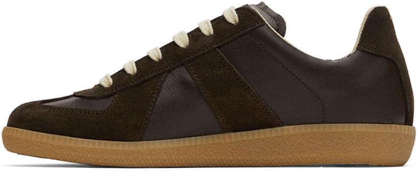 Maison Margiela Brown Replica Sneakers - Picture 3