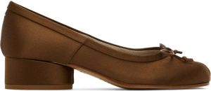 Maison Margiela Brown Tabi Heels