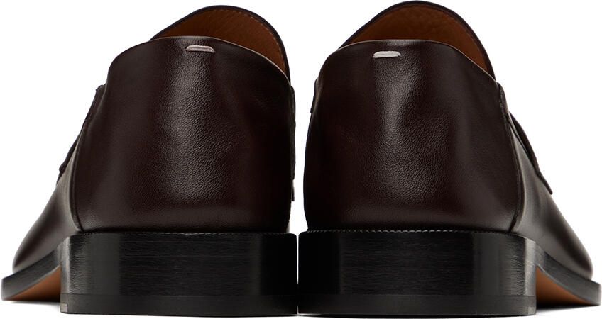 Maison Margiela Brown Tabi Loafers