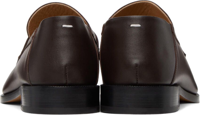 Maison Margiela Brown Tabi Loafers