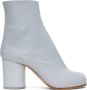 Maison Margiela Gray Tabi Ankle Boots - Thumbnail 1