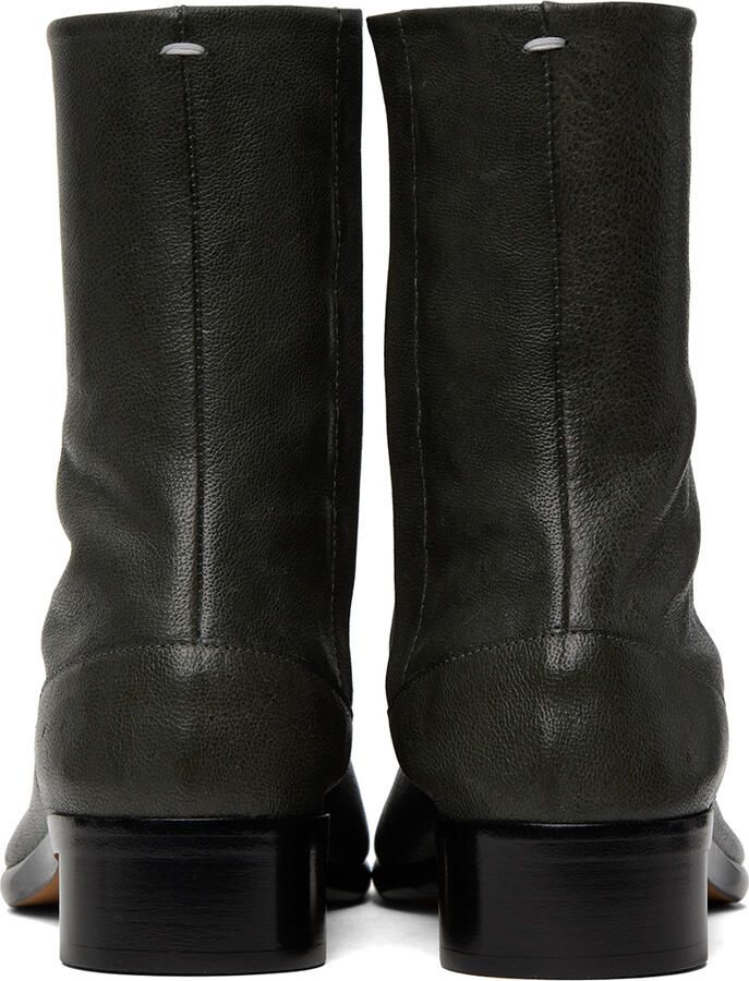 Maison Margiela Gray Tabi Boots - Picture 3