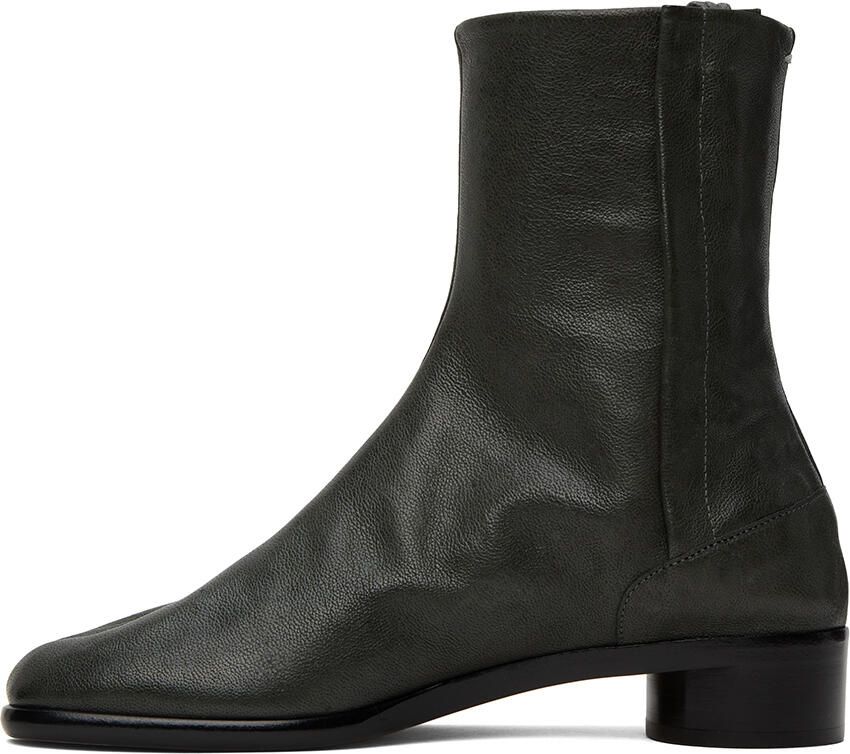 Maison Margiela Gray Tabi Boots - Picture 2