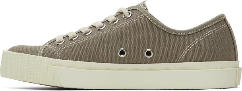 Maison Margiela Gray Tabi Sneakers - Picture 3