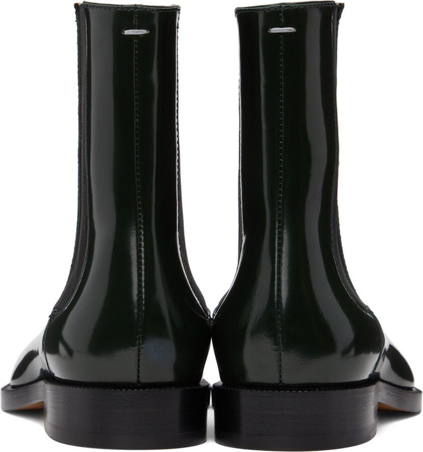 Maison Margiela Green Beatles Tabi Boots