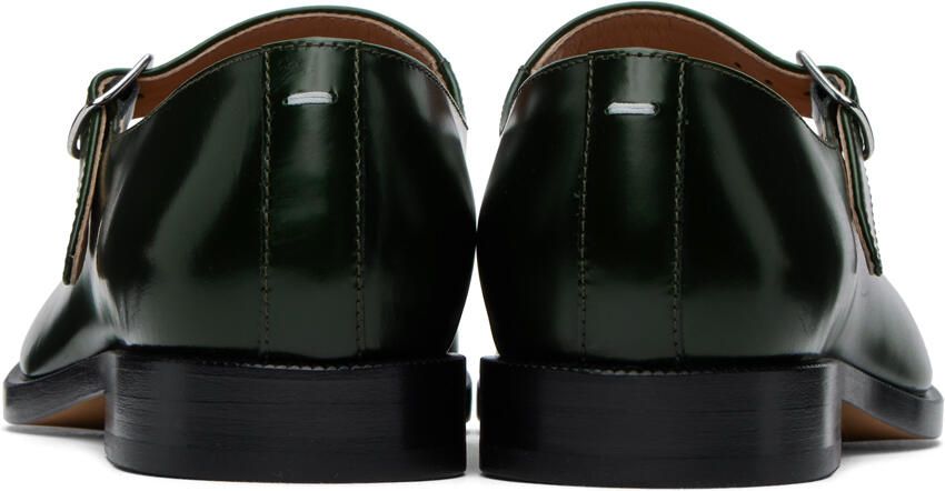 Maison Margiela Green Tabi Mary Jane Oxfords - Picture 1