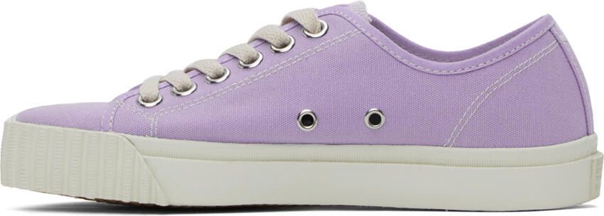 Maison Margiela Purple Tabi Sneakers - Picture 3