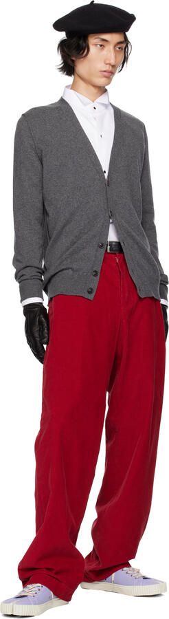 Maison Margiela Purple Tabi Sneakers - Picture 4