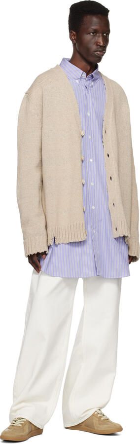 Maison Margiela Tan Replica Sneakers - Picture 4