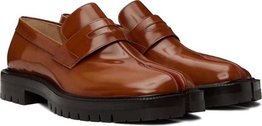 Maison Margiela Tan Tabi Loafers