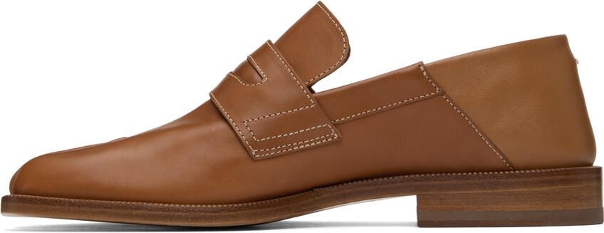 Maison Margiela Tan Tabi Loafers - Picture 3