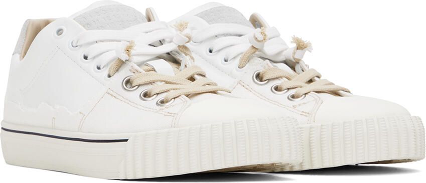 Maison Margiela White New Evolution Sneakers - Picture 2