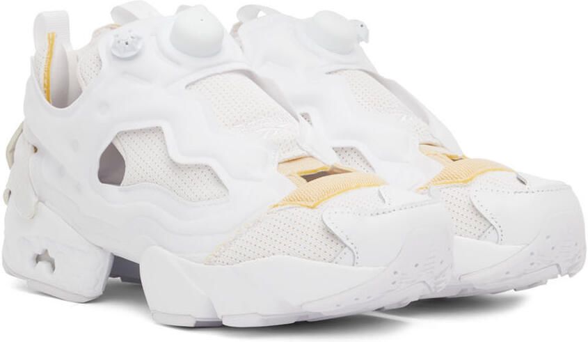 Maison Margiela White Reebok Classics Edition Instapump Fury Memory Of Sneakers - Picture 3